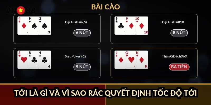 Tới là gì và vì sao rác quyết định tốc độ tới