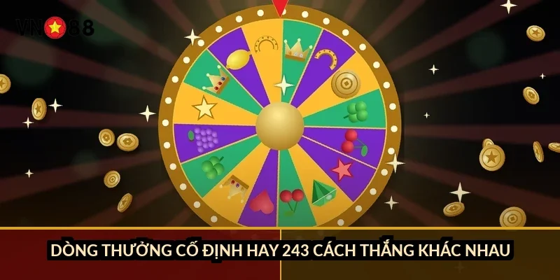 Dòng thưởng cố định hay 243 cách thắng khác nhau ra sao?